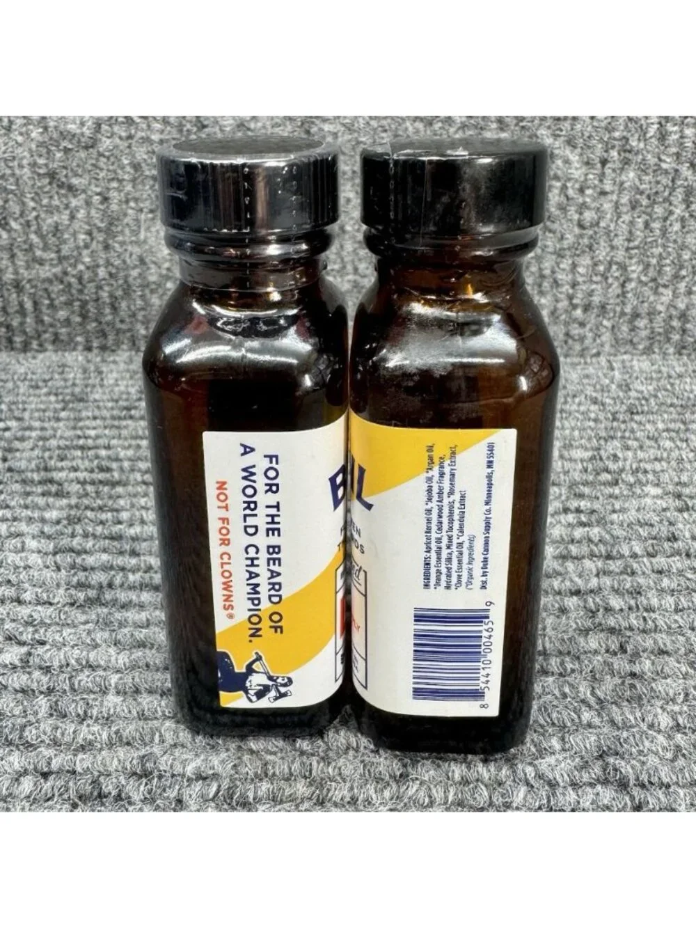 Lot Of 2 Duke Cannon Best Damn Beard Oil Redwood Scent 3 Oz each NEW